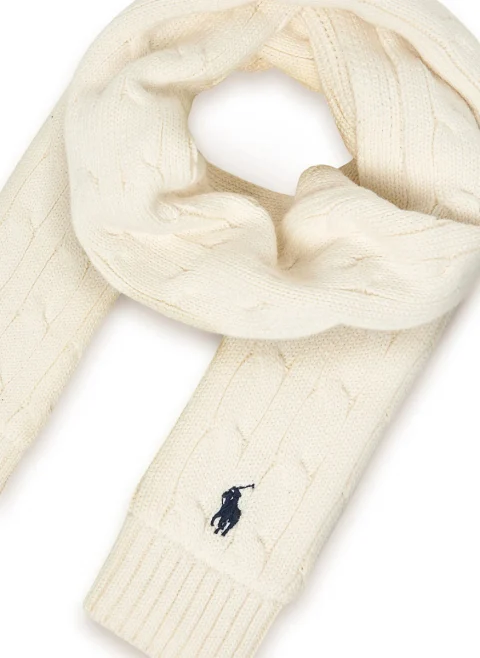 Шал с бродерия Ralph Lauren Kids 6-14 — снимка 3