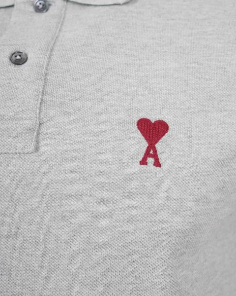 Polo Shirt in Ash Grey — снимка 3