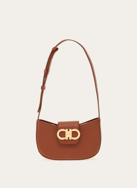 Мини чанта 'Double Gancini' Ferragamo