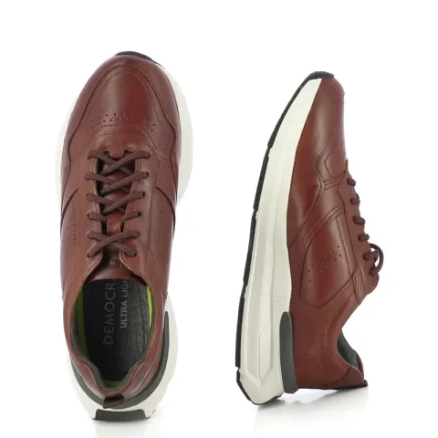Мъжки Сникърс DEMOCRATA – 527101-002 BRAD TAN/TOBACCO — снимка 5