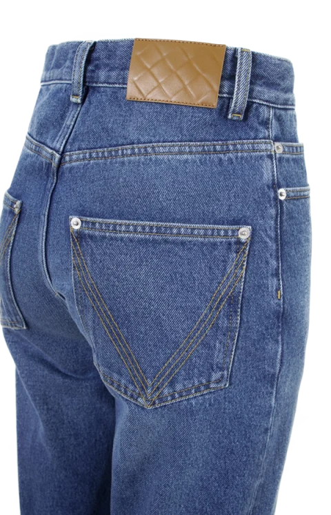 Medium Indigo Flared Jeans — снимка 2