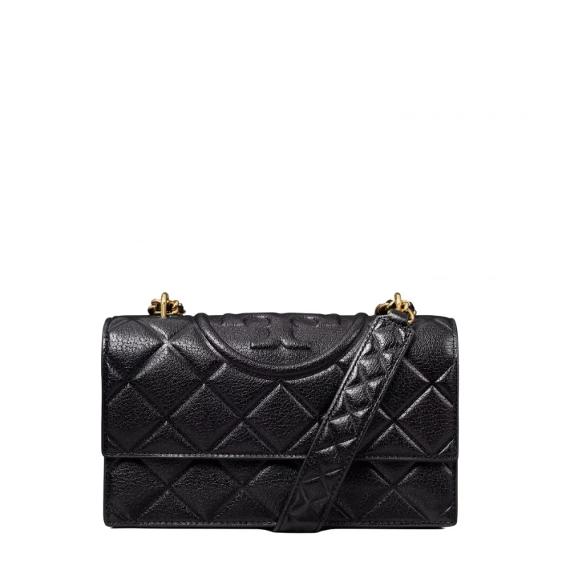 Дамска черна чанта SMALL FLEMING TORY BURCH