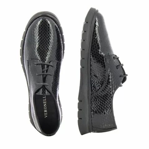 Дамски Ежедневни VERONELLA – 19118 FLEXX BLACK SNAKE — снимка 4