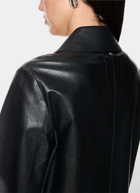 Кожено яке със скъсена дължина Marc Cain Collections — снимка 4