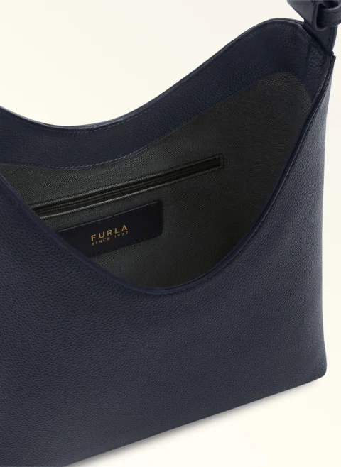 Мини чанта Furla Goccia Ink Blue — снимка 7