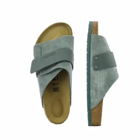 Мъжки Чехли Комфорт BIRKENSTOCK – 1029144 KYOTO BASALT GREY — снимка 5