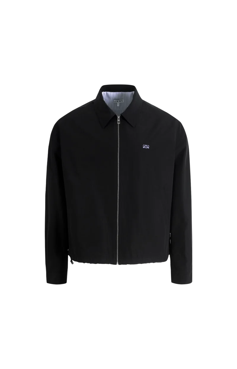 Loewe Zip-Up Jacket in Technical Cotton
