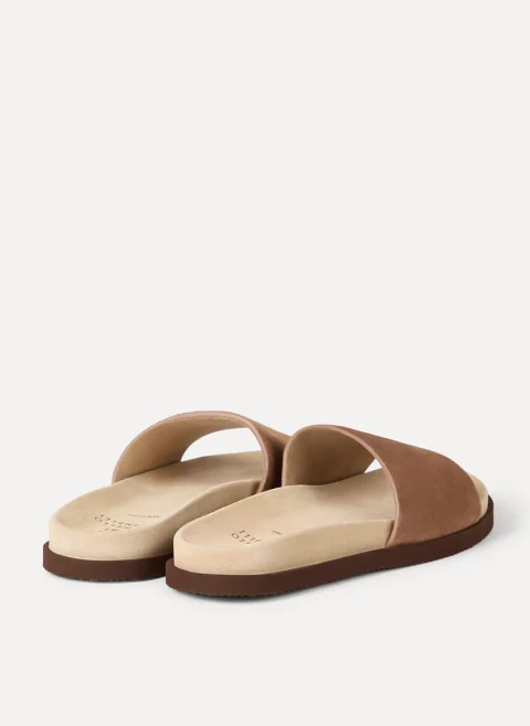 Велурени чехли Brunello Cucinelli — снимка 4
