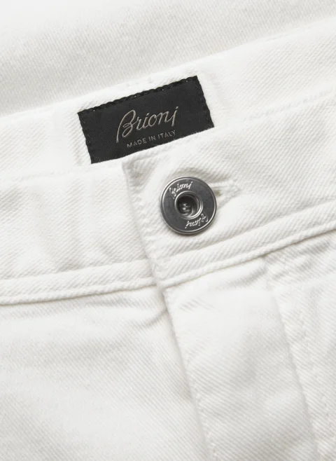 Панталон от деним Brioni — снимка 4