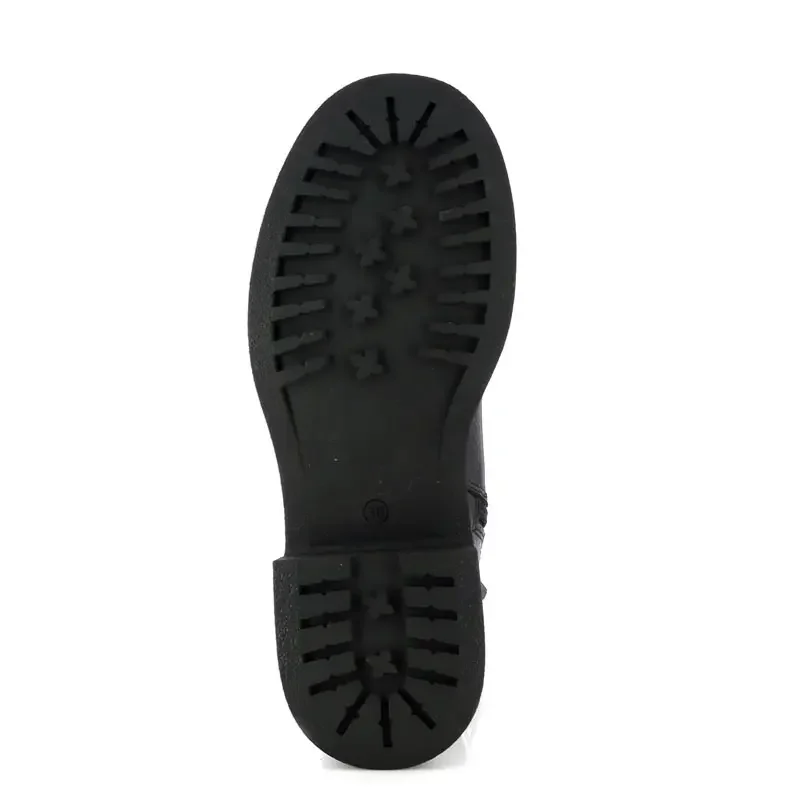 Дамски Равни Боти CARLO FABIANI – 057-2425 BLACK — снимка 4