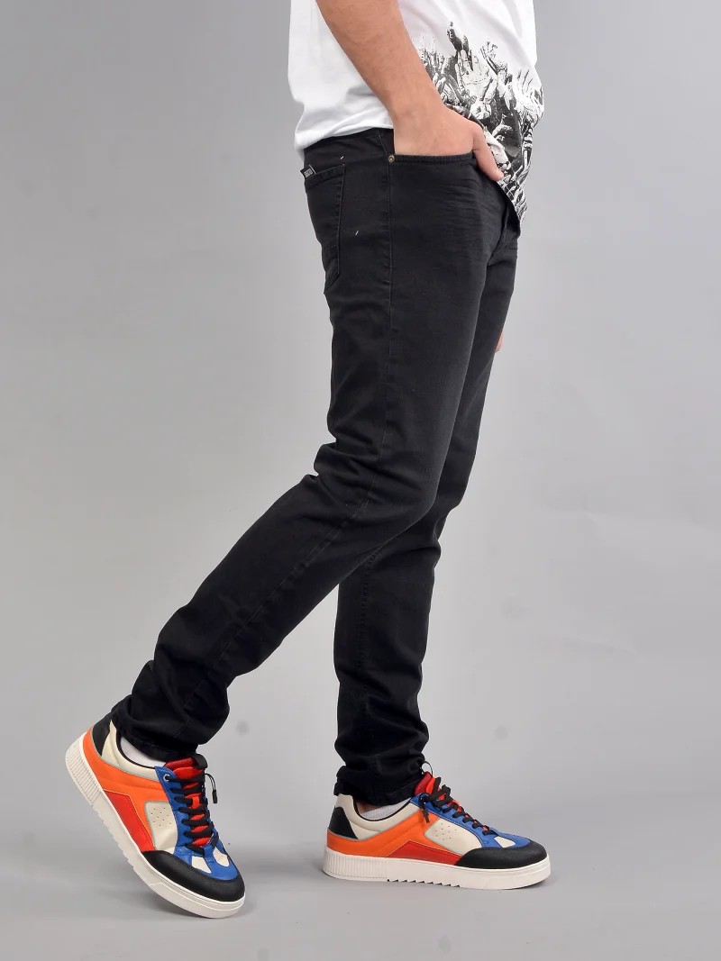 ЧЕРЕН ДЕНИМ ASH BLACK REGULAR FIT DENIM — снимка 2