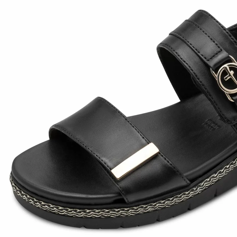 Дамски Сандали На Платформа TAMARIS – 1-28264-44-001 BLACK_1 — снимка 4