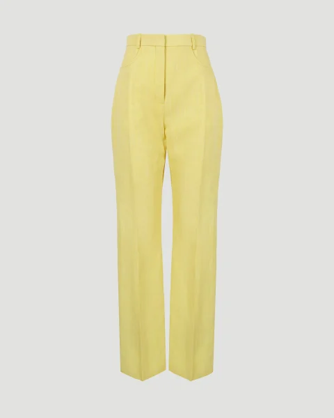 Sauge Trousers in Yellow