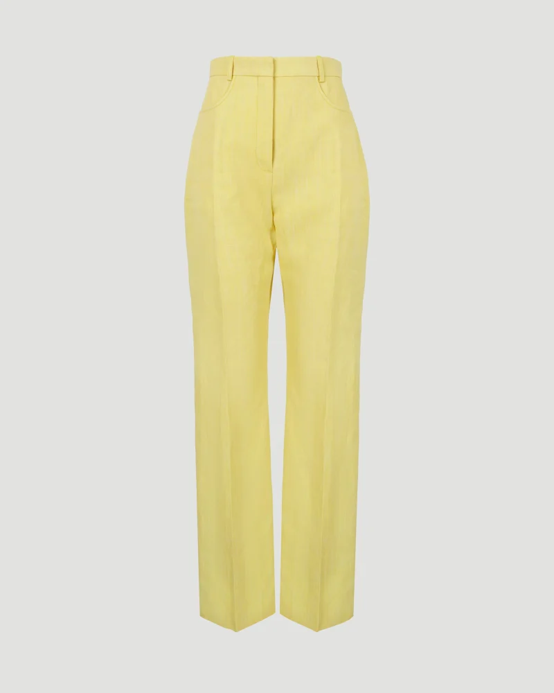 Sauge Trousers in Yellow