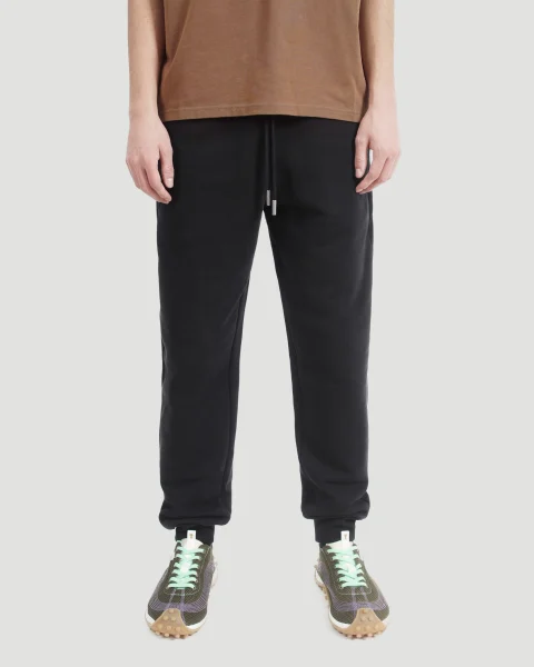 Cotton Ami de Coeur Sweatpants in Black — снимка 2