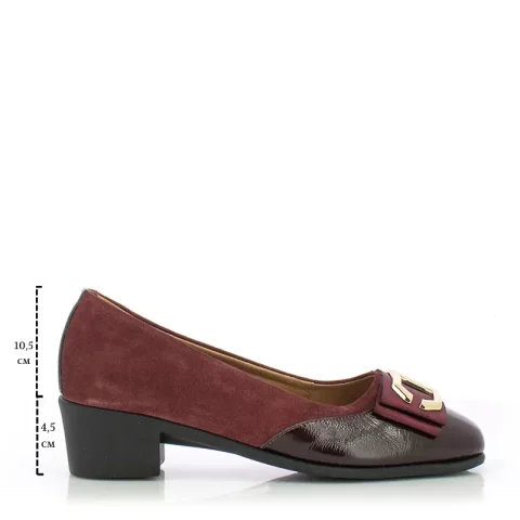 Токчета VERONELLA – 26143246 DK.BORDO/BORDO — снимка 6
