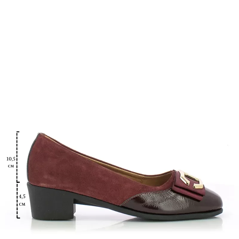 Токчета VERONELLA – 26143246 DK.BORDO/BORDO — снимка 6