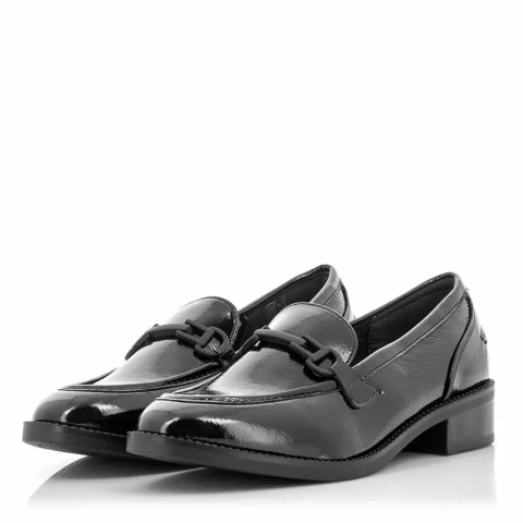 Дамски Лоуфър TAMARIS – 1-1-24301-21 BLACK PATENT — снимка 3