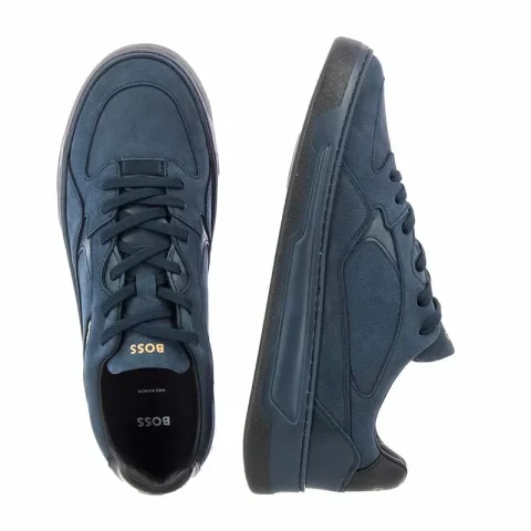 Мъжки Сникърс BOSS – 50529516 BALTIMORE TENN NUMX DARK BLUE — снимка 5
