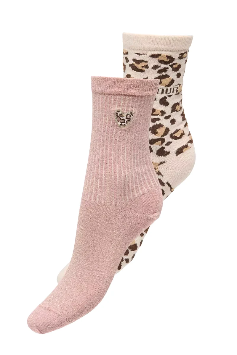 Чорапи (Pack of 2) Onlolivia Leo 15371135 15-1512 TCX misty rose