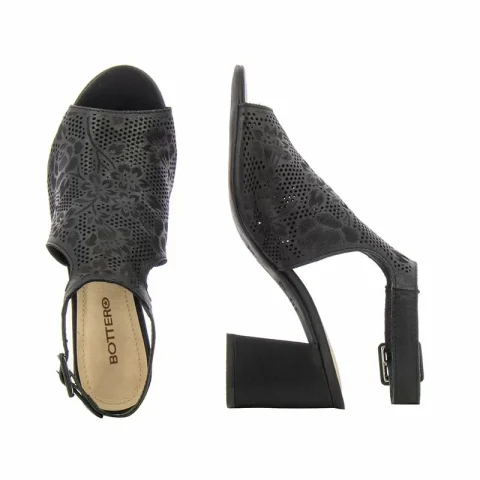 Дамски Сандали На Ток BOTTERO – 358304 PRETO — снимка 5