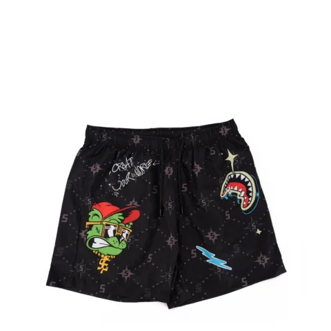 Мъжки бански - шорти с щампа SPRAYGROUND