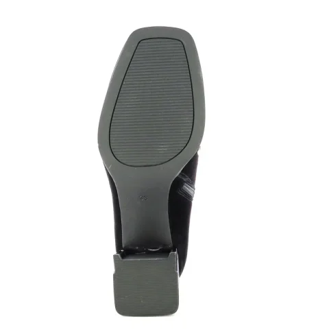 Дамски Боти На Ток CARLO FABIANI – 2636002 BLACK SUEDE — снимка 4