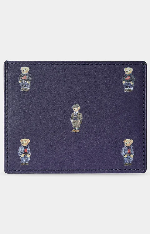Картодържател с Polo Bear принт