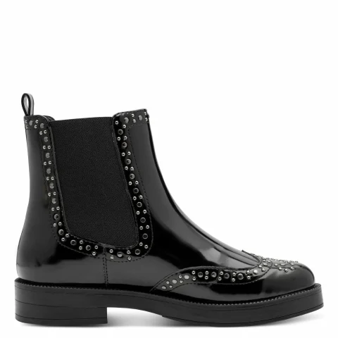 Дамски Равни Боти TAMARIS – 1-25340-45-001 BLACK — снимка 2