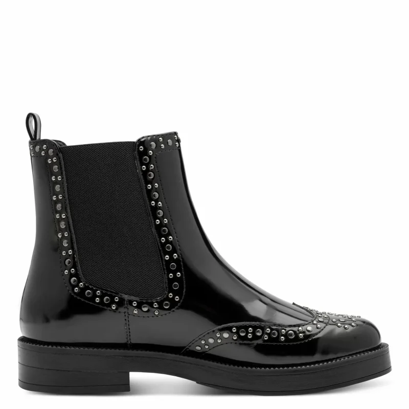 Дамски Равни Боти TAMARIS – 1-25340-45-001 BLACK — снимка 2