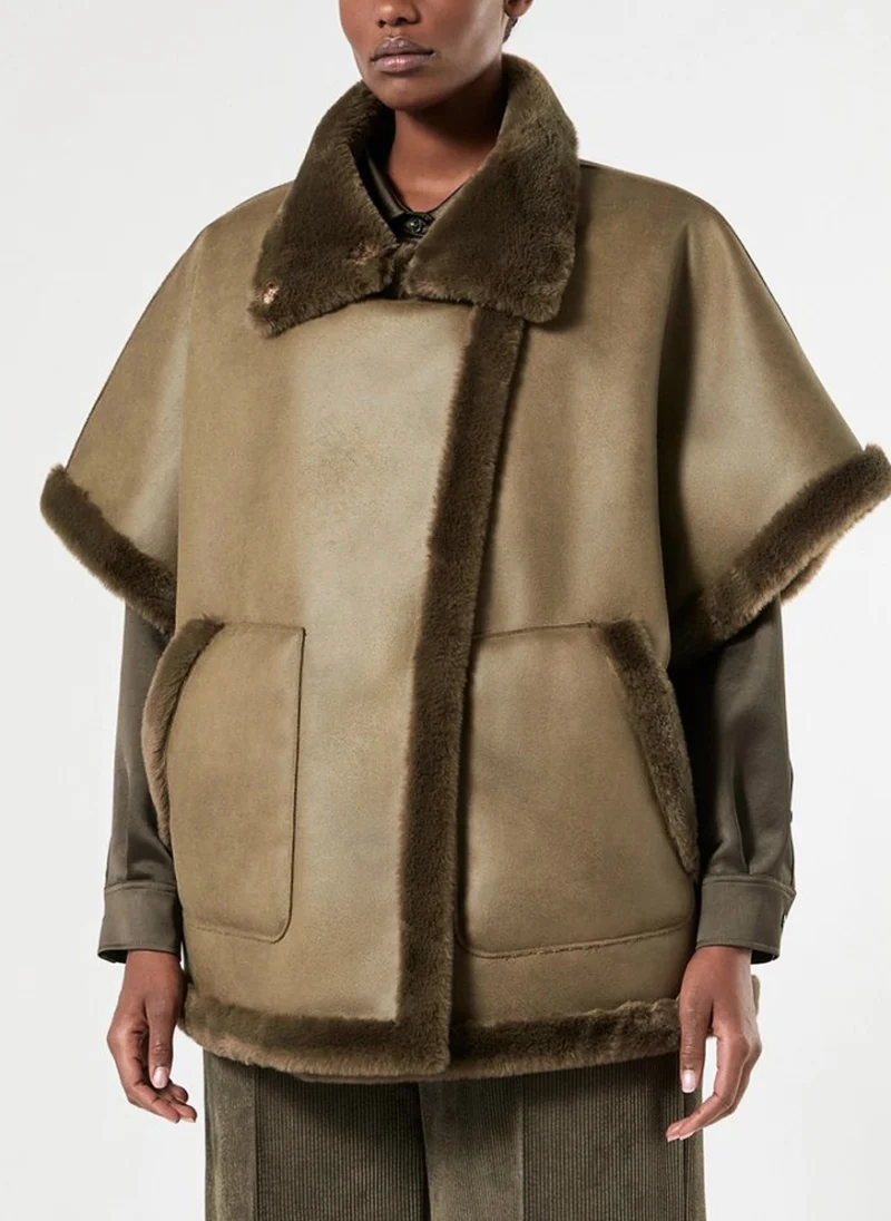 Двулицево яке 'Cape' Marina Rinaldi Mrsoggi — снимка 2