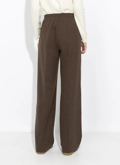 Панталон с вълна Weekend Max Mara Wkdeditta — снимка 3