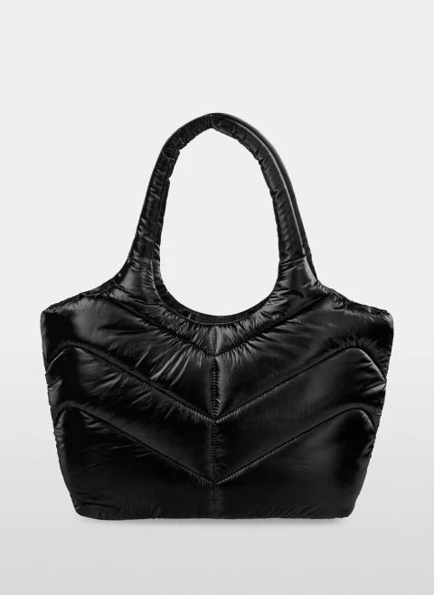 Чанта с капитониран дизайн Marc Cain Sports — снимка 3