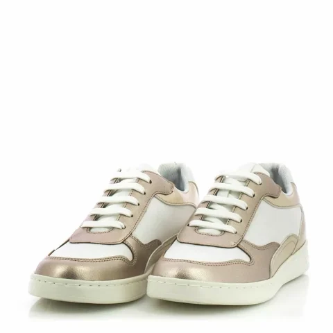 Дамски Сникърс GEOX – D551BC D JAYSEN WHITE/CHAMPAGNE — снимка 3
