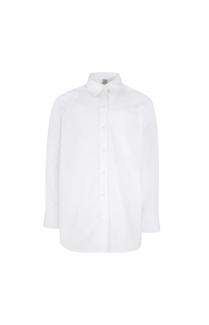 White Poplin Shirt