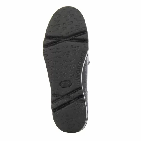 Дамски Обувки На Платформа WONDERS – A-2821 MIRA NEGRO — снимка 4