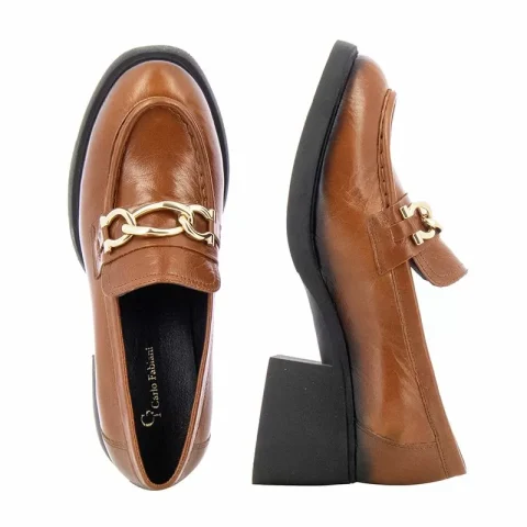 Дамски Лоуфър CARLO FABIANI – 24215 TAN — снимка 5