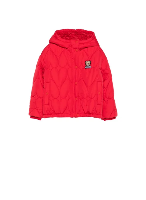Яке с 'Heart' мотив Moschino Kids