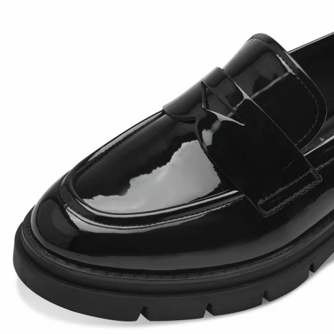 Дамски Лоуфър TAMARIS – 1-24313-42-018 BLACK PATENT — снимка 4