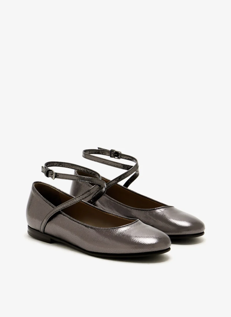 Обувки с монили Brunello Cucinelli Kids — снимка 2