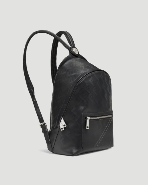 Fendi Chiodo Shadow Diagonal Backpack — снимка 2