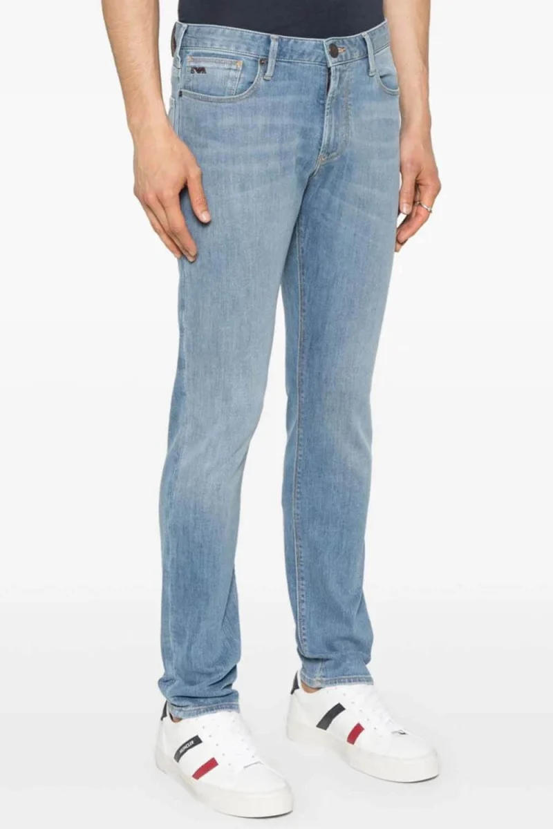 Jeans EM000121AF1411832 MB003 light blue denim — снимка 2