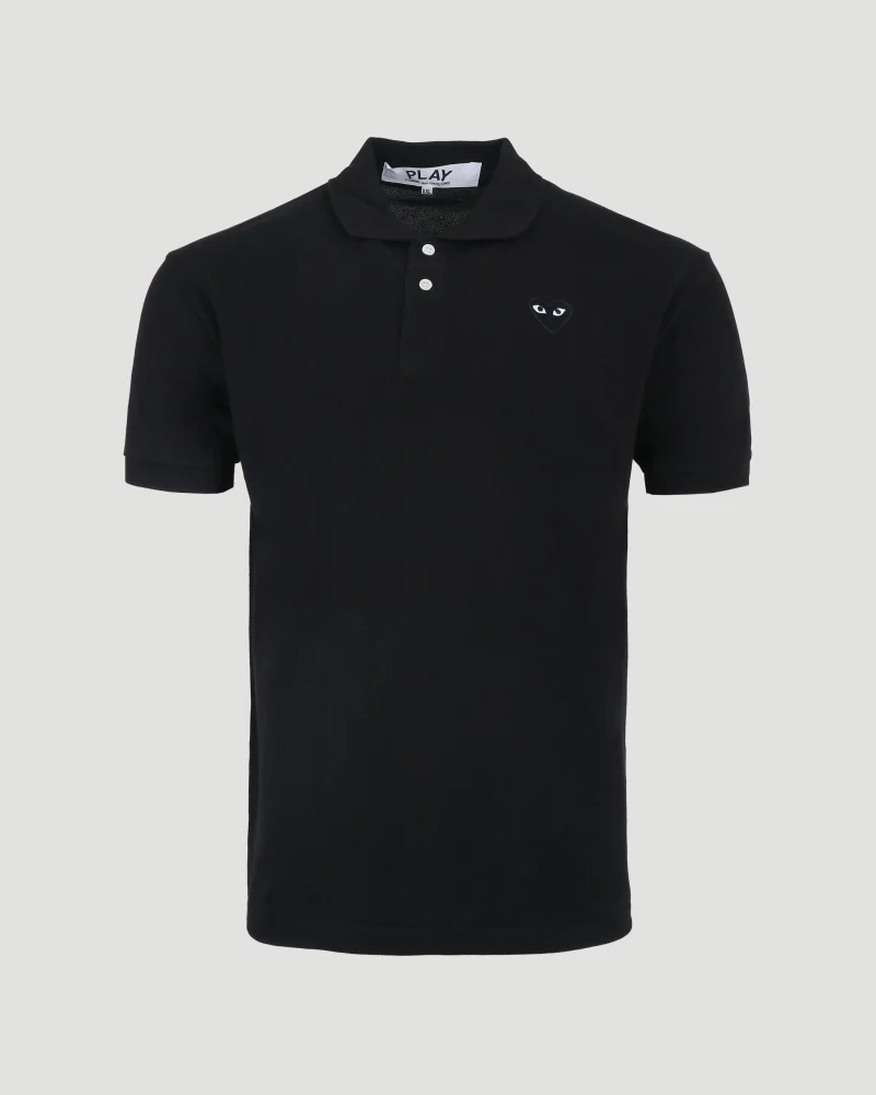 Polo Shirt in Black