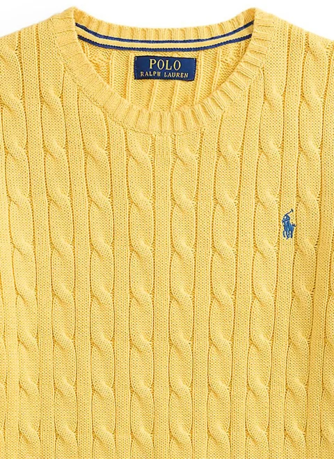 Пуловер 'Cable-Knit' Ralph Lauren Kids 7-14 — снимка 3
