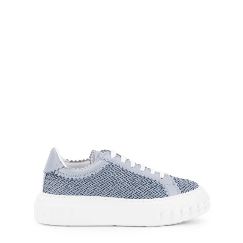 Дамски сини спортни обувки Casadei