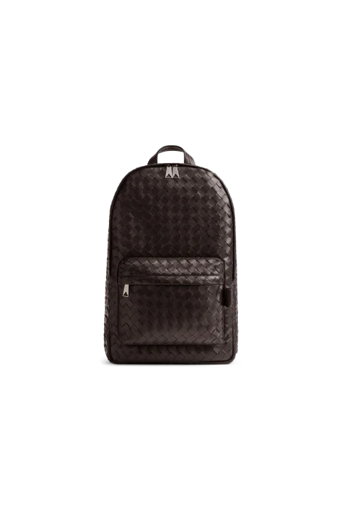 Intrecciato Backpack in Brown