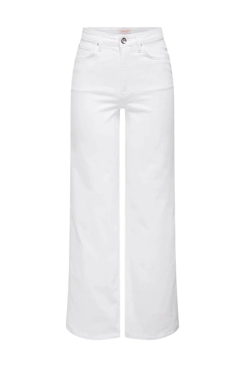 Jeans Onlmadison Blush Hw WideCro 15310632 C-N100 white