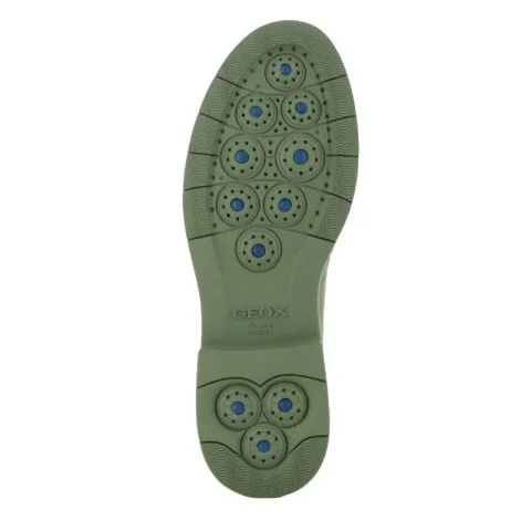 Дамски Мокасини GEOX – D65DKA D SPHERICA OLIVE — снимка 4