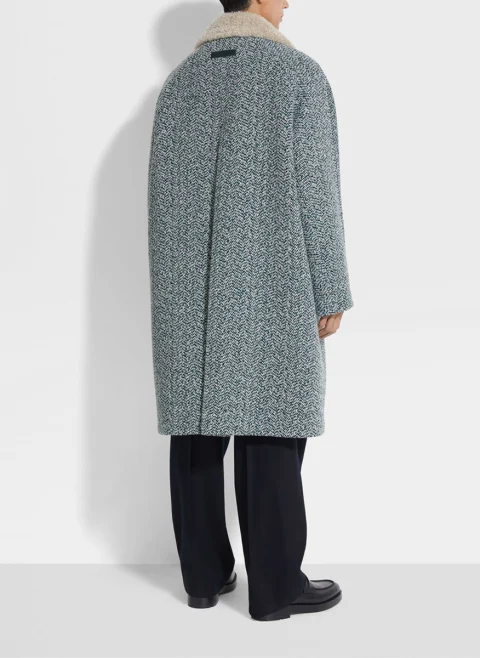 Палто от вълна и кашмир Zegna — снимка 3