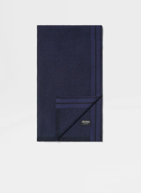 Шал с раиран мотив Zegna